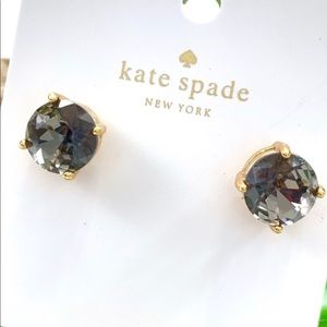 Kate Spade ♠️ Black Diamond stud earrings